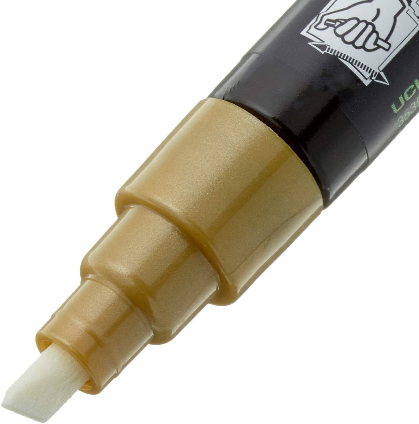Uchida Gold Metallic Bistro Chalk Marker, 1 Count (Pack of 1)