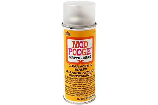 Mod Podge Clear Acrylic Sealer, 12 ounce, Matte