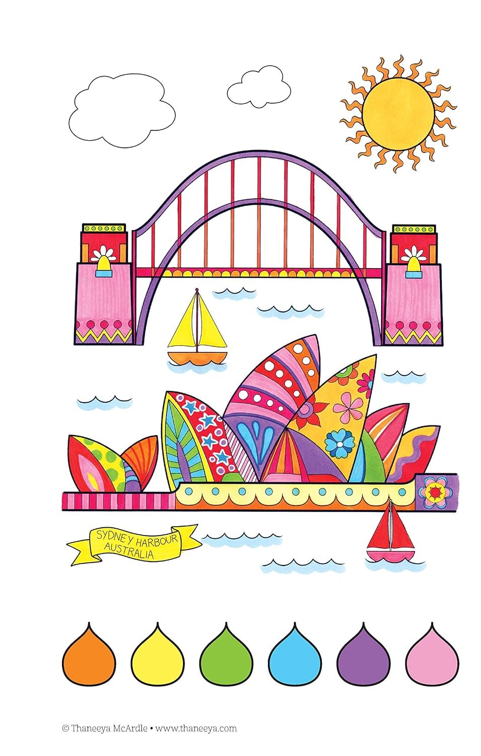 Color Fun Coloring Book: Perfectly Portable Pages (On-the-Go Coloring Book) (Design Originals) Extra-Thick High-Quality Perforated Pages & Convenient 5x8 Size to Take Along Wherever You Go
