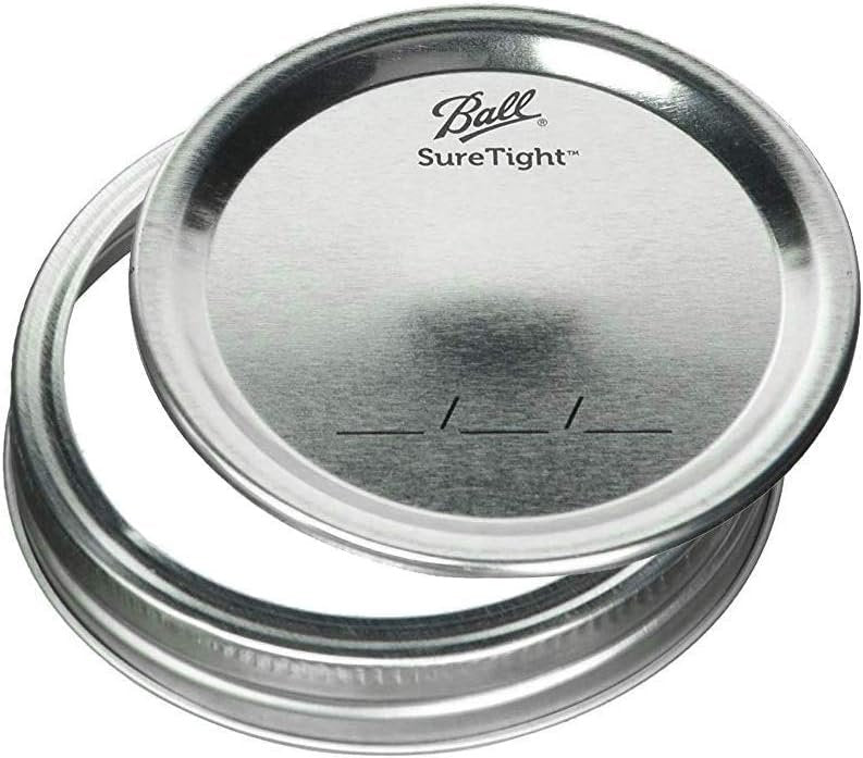 Ball Wide Mouth Pint 16-Ounces Mason Jars with Lids and Bands, (Set of 3)
