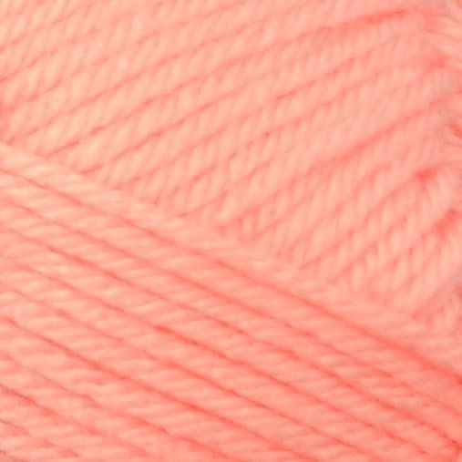 Premier Yarns Anti-Pilling Everyday Worsted Yarn, Soft Acrylic Yarn, Ideal Yarn for Crocheting and Knitting, Machine Washable, 180 yds, Soft Peach