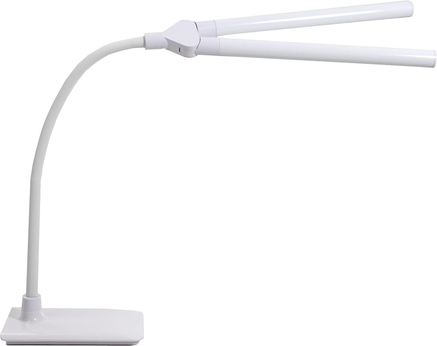 Daylight Duo Led Art & Craft lamp with Clamp - White
