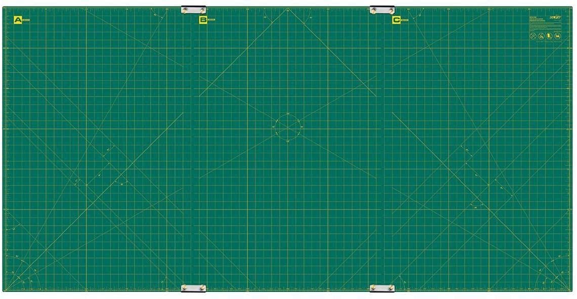 OLFA 35x70 Cutting Mat, Green