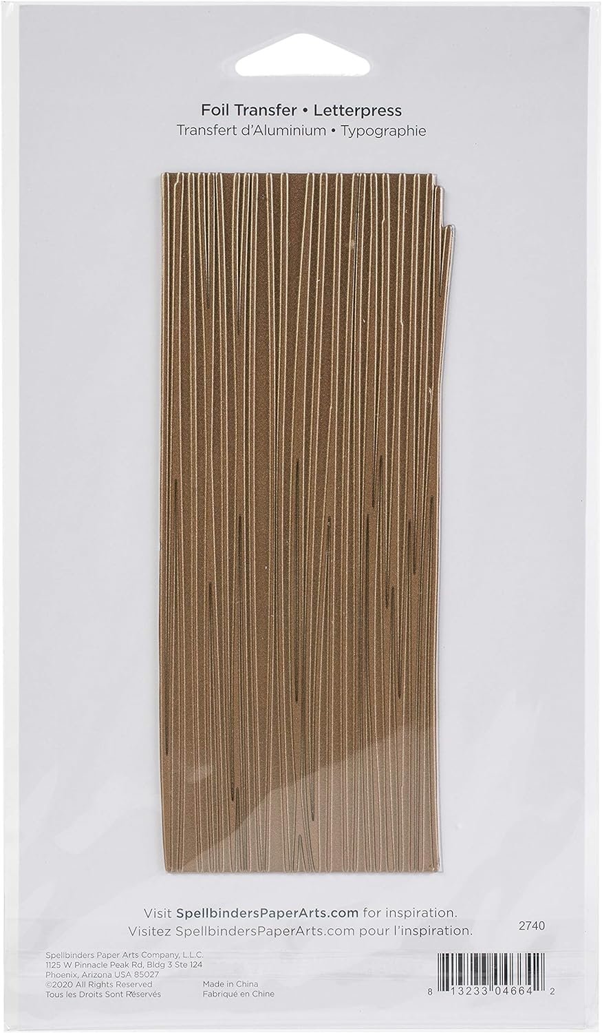 Spellbinders Glimmer Hot Foil Plate Set, Metal