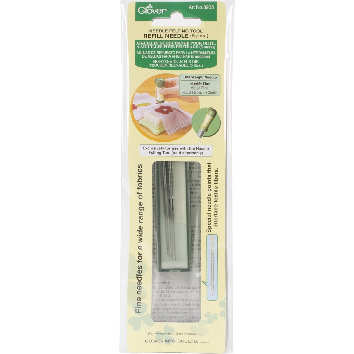 Clover Felting Needle Refill Fine Weight