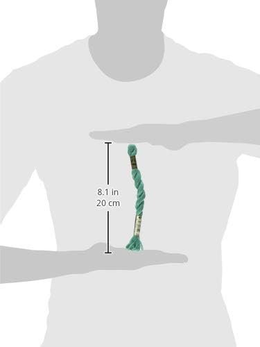 DMC 115 3-992 Pearl Cotton Thread, Light Aquamarine, Size 3