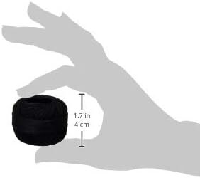 Handy Hands Lizbeth Size 80 HH80604 Cotton Thread, Black