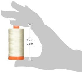 Aurifil A1050-2311 Mako Cotton Thread Solid 50WT 1422Yds Muslin
