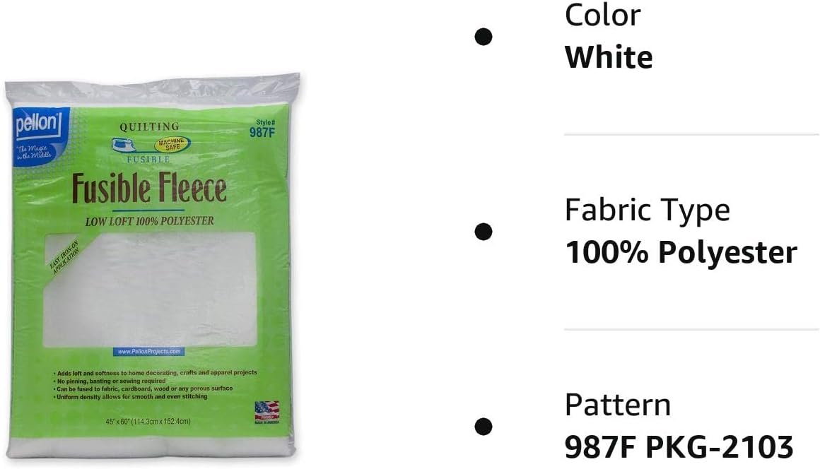 Pellon® 987F Fusible Fleece 45 x 60in Packagein