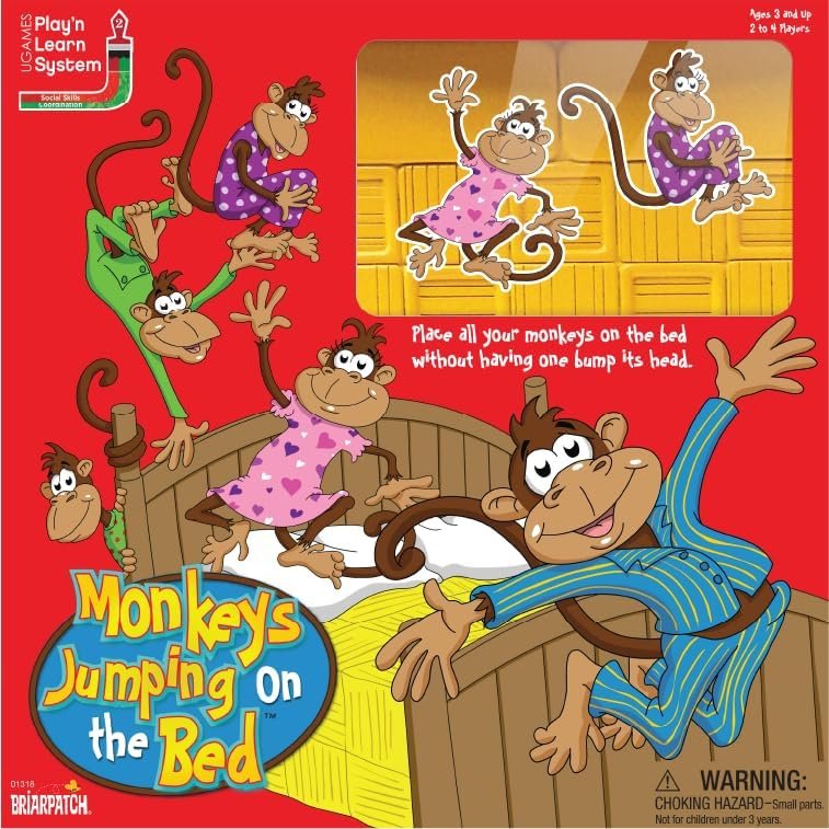 University Games Five Little Monkeys Jumping on the Bed Game (UG-01318)