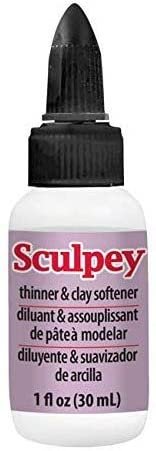 Sculpey III Naturals Collection Clay, 12x 1-Ounce Bars, Sculpey Liquid Clay Softener, 19 Pixiss Clay Sculpting and Carving Tools