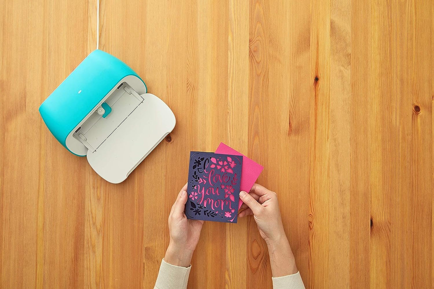 Cricut 2007166 Joy Insert Cards - DIY greeting card for Baby Shower, Birthday, and Wedding - Merriweather Sampler, 10 ct