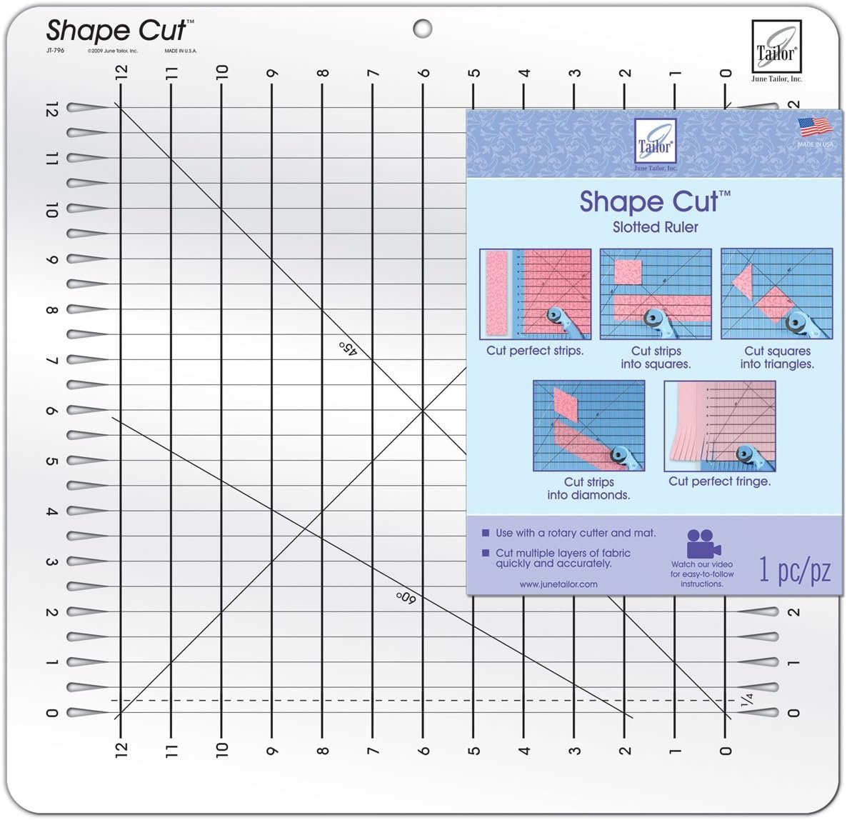 June Tailor Shape Cut Ruler