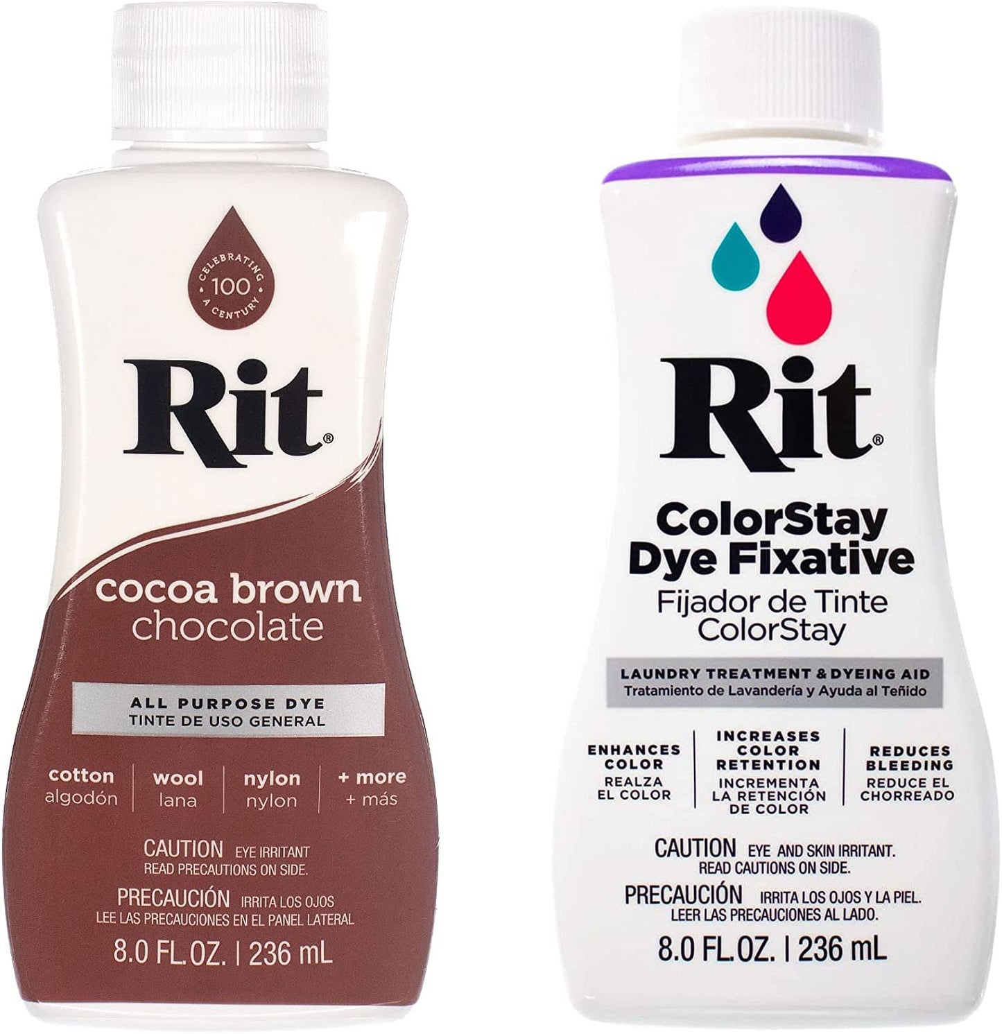 RIT Dye Wide Selection of Colors with Color Fixative