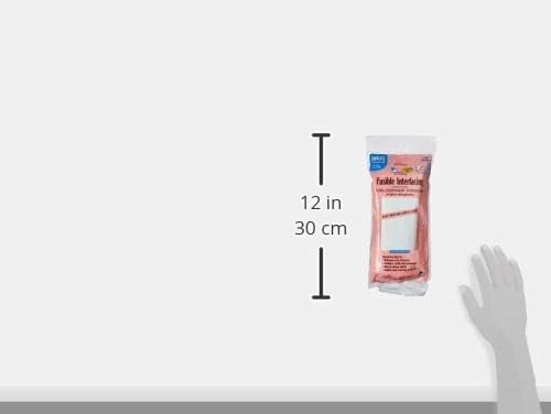 Pellon, White, PLF36 Ultra Lightweight Fusible Interfacing, 15" x 3 Yards Package
