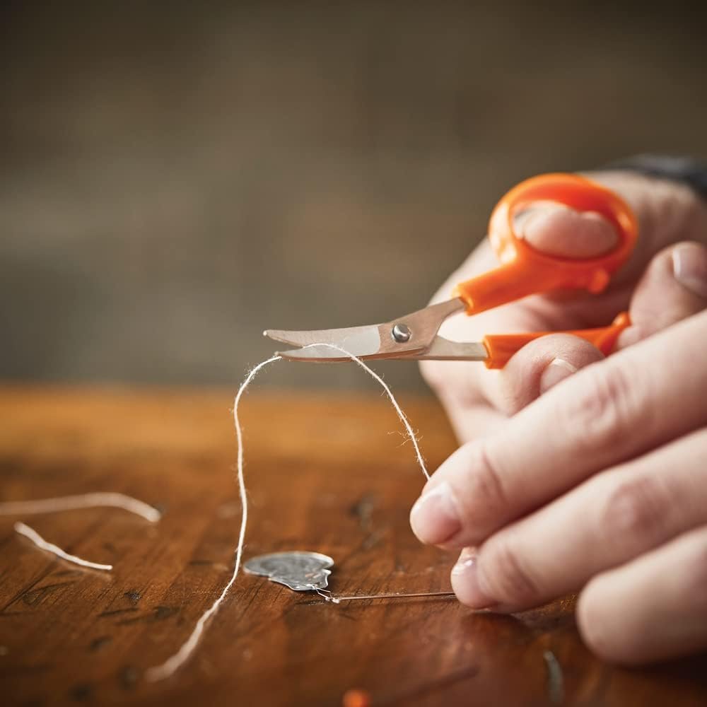 Fiskars Sewing Kit, Clear/Orange