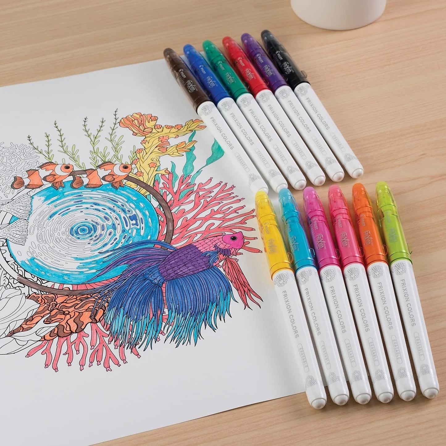 PILOT Colors Erasable Marker Pen, Fashion Assorted
