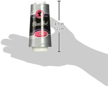 American & Efird 524 Maxi-Lock All Purpose Value Thread Spool Pack, Onе Paсk, Light Grey, 4 Ounce