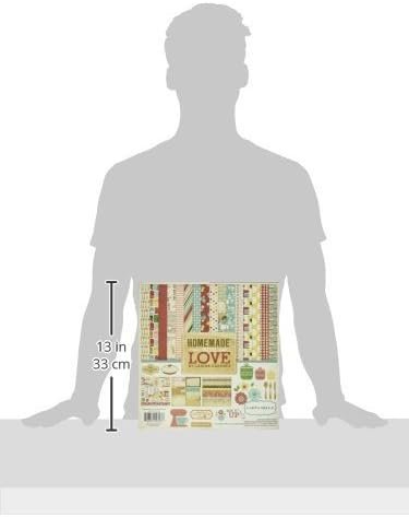 Echo Park Paper Company CB-HL23016 Homemade with Love kit Original Version, 12-x-12-Inch