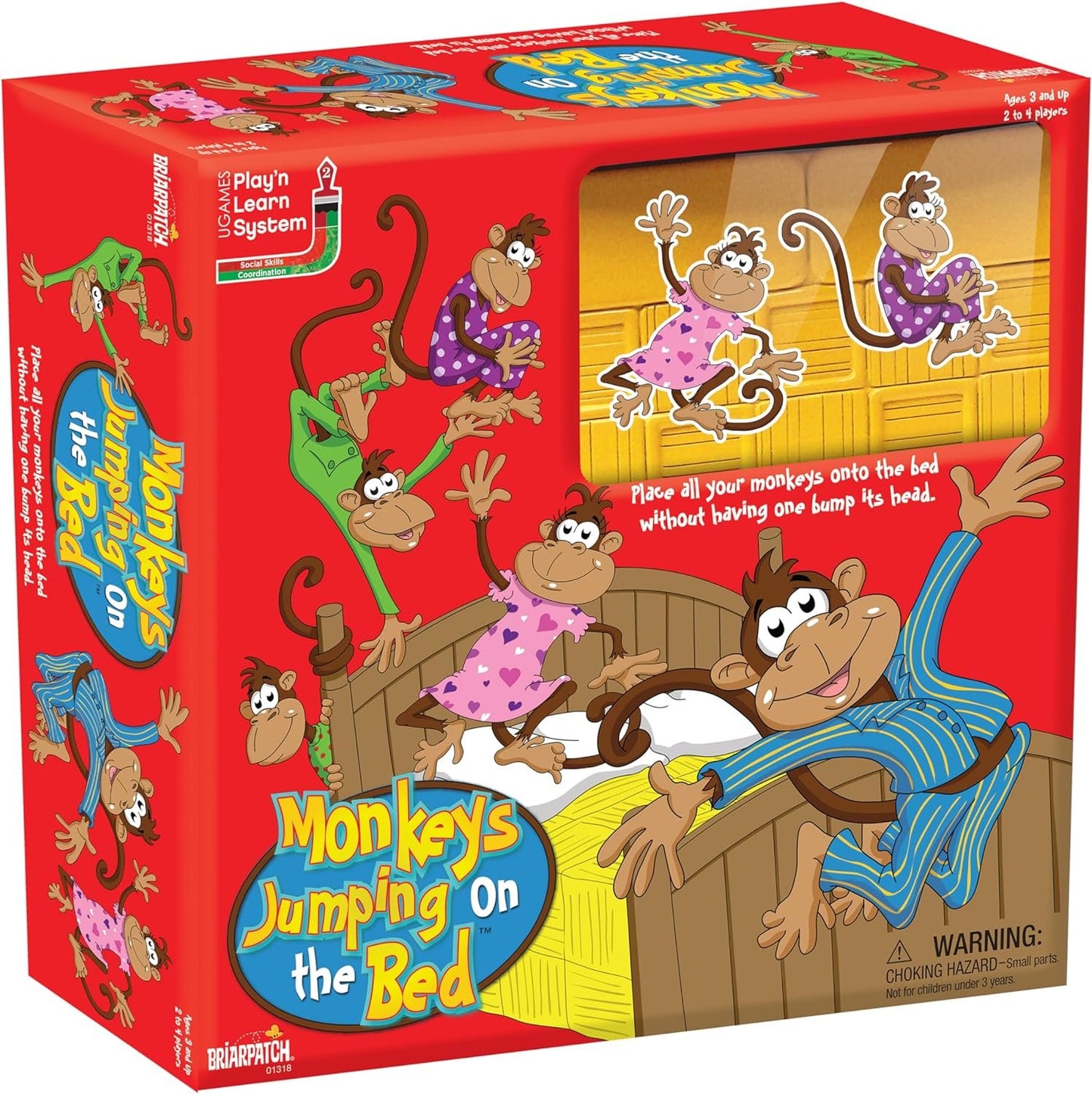 University Games Five Little Monkeys Jumping on the Bed Game (UG-01318)