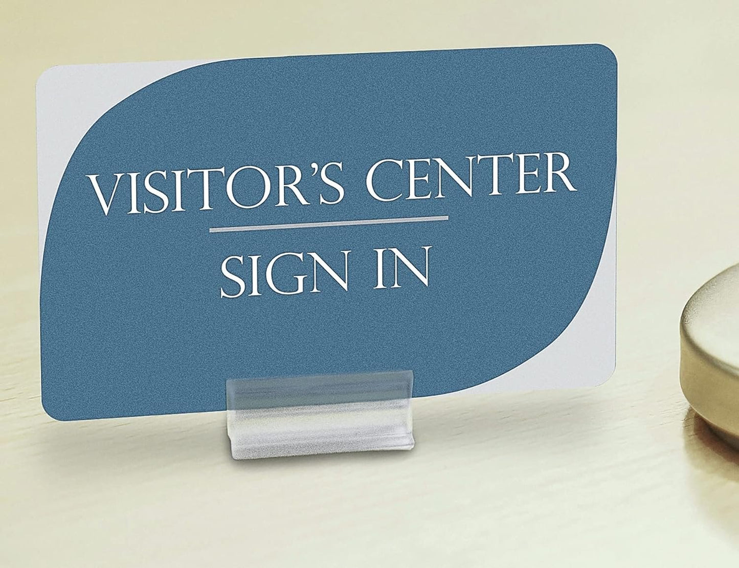 Deflecto SuperGrip Sign Holder with Adhesive, 50 Piece