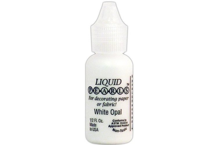 Ranger LPL-02062 Liquid Pearls Glue 1/2-Ounce, White Opal