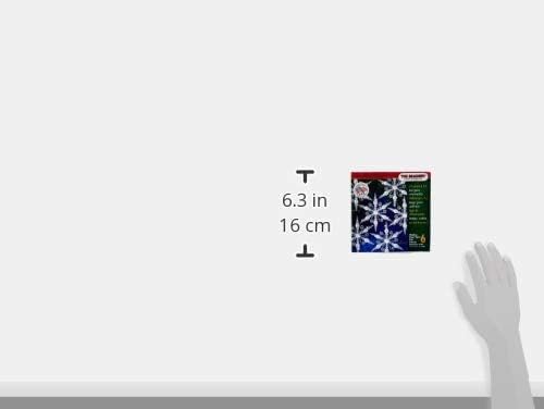 Beadery Holiday Beaded Ornament Kit Light Sapphire Snowflake Makes 6, Multi