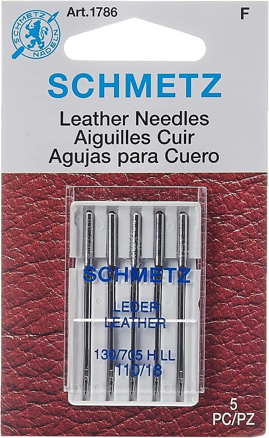 Schmetz Leather Machine Needle Size 18/110