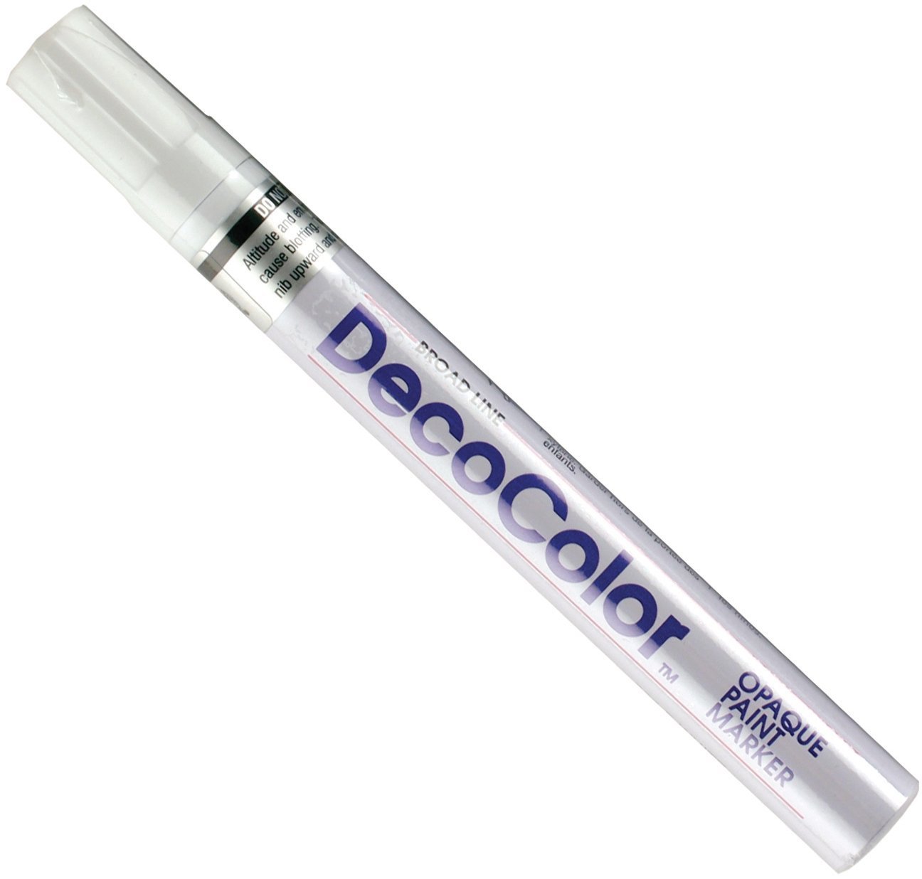 Decocolor Broad Opaque Oil-Based Paint Marker Open Stock-White