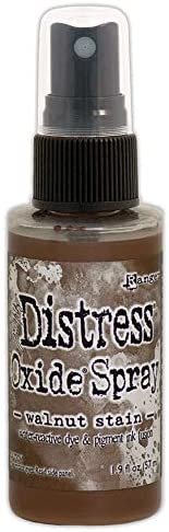 Tim Holtz Ranger Distress Oxide Sprays 3 Colors Including Antique Linen, Tea Dye and Walnut Stain, Bundle of 3 Items