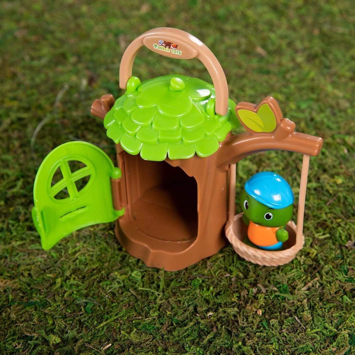 Fat Brain Toys Timber Tots Tree Hut - Classic Imaginative Play for Ages 2+