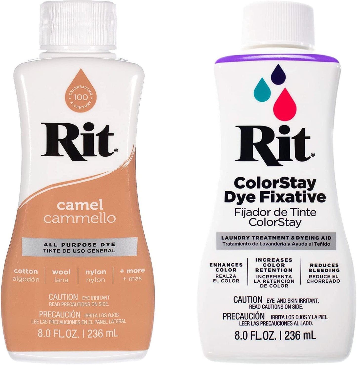 RIT Dye Wide Selection of Colors with Color Fixative