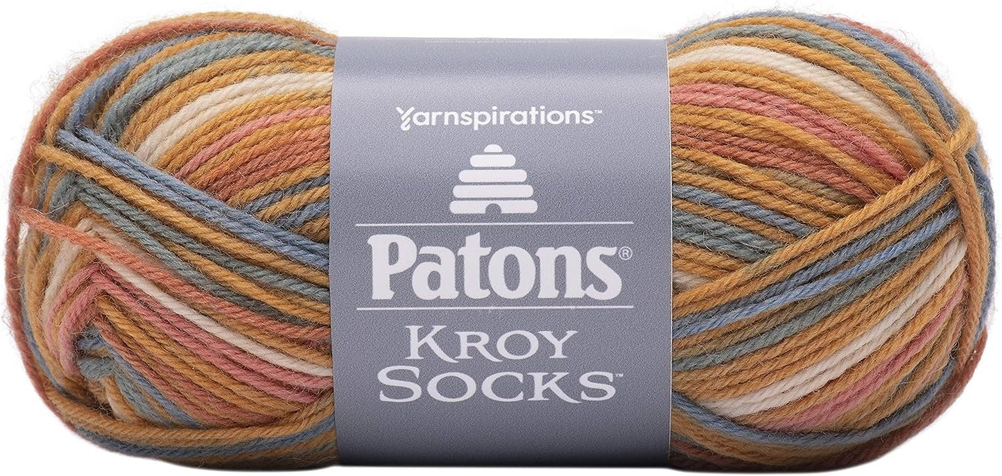 Patons Yarn Kroy MIDCENT ST, Mid Century Stripes