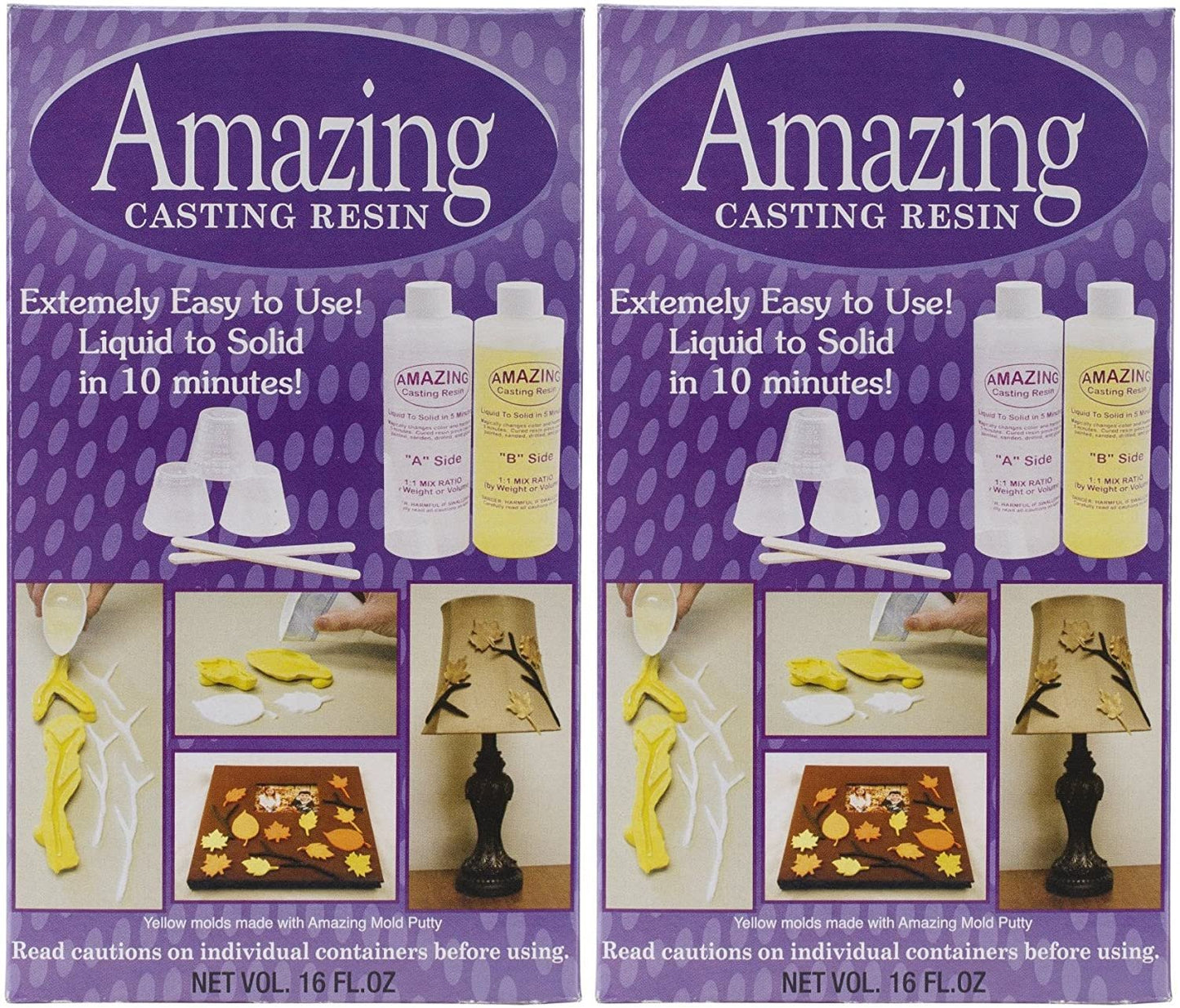 2-PACK - Alumilite Amazing Casting Resin, 16-Ounce each