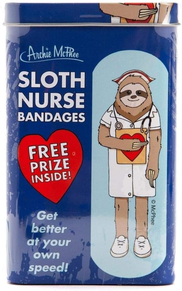 Mcphee Archie Sloth Nurse Bandages