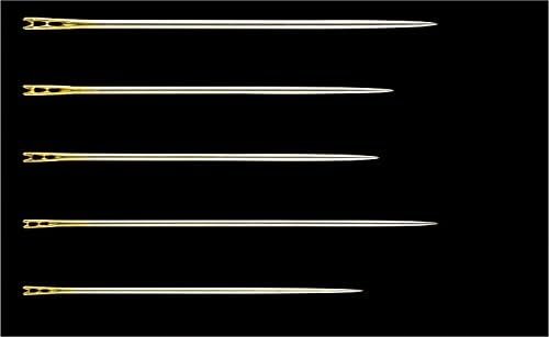 Clover Self-Threading Needles, Assorted (2 Pack)