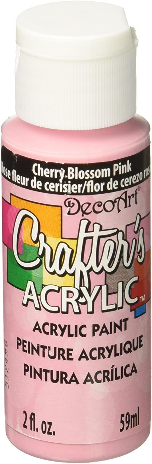 DecoArt Crafter's Acrylic Paint, 2-Ounce, Black