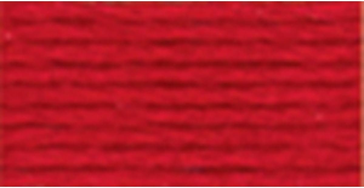 DMC 116 8-817 Pearl Cotton Thread Balls, Very Dark Coral Red, Size 8