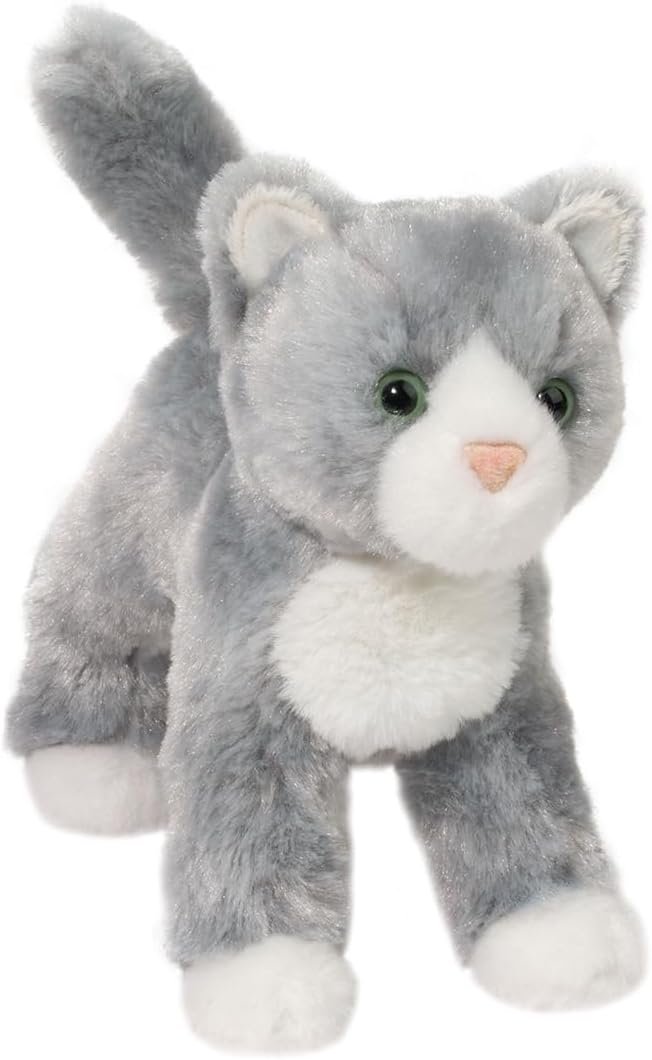 Douglas Scatter Gray Cat Plush Stuffed Animal