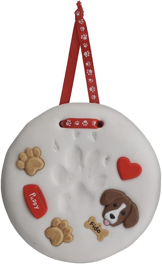 Sculpey Keepsake Oven Bake Clay Paw Print Memory, memorial, DIY kit. White, Non Toxic, Polymer clay, Oven Bake Clay. This kit comes with clay and tools to make a lasting memory!
