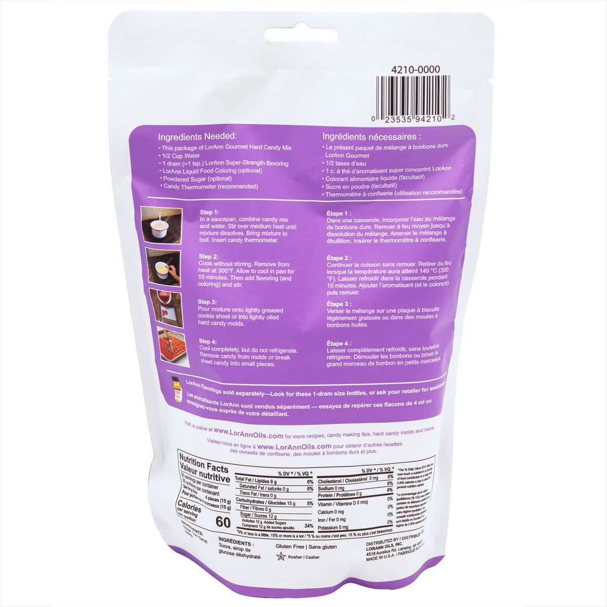 LorAnn Hard Candy Mix - 19 ounce pouch