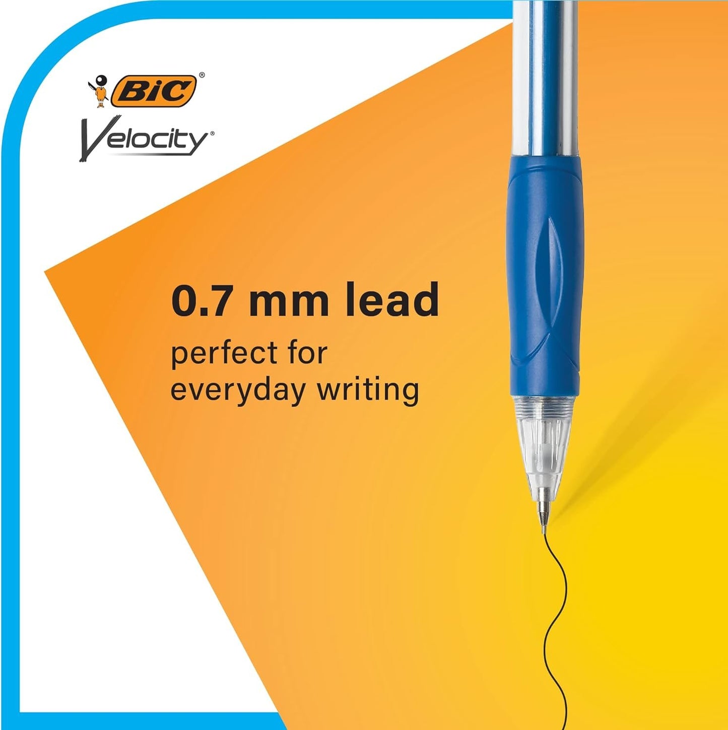 BIC Velocity Original Mechanical Pencil, Medium Point (0.7mm), Smooth Dark Writing, 2-Count