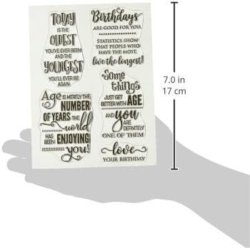 Penny Black Clear Stamp Set, 5"X7"