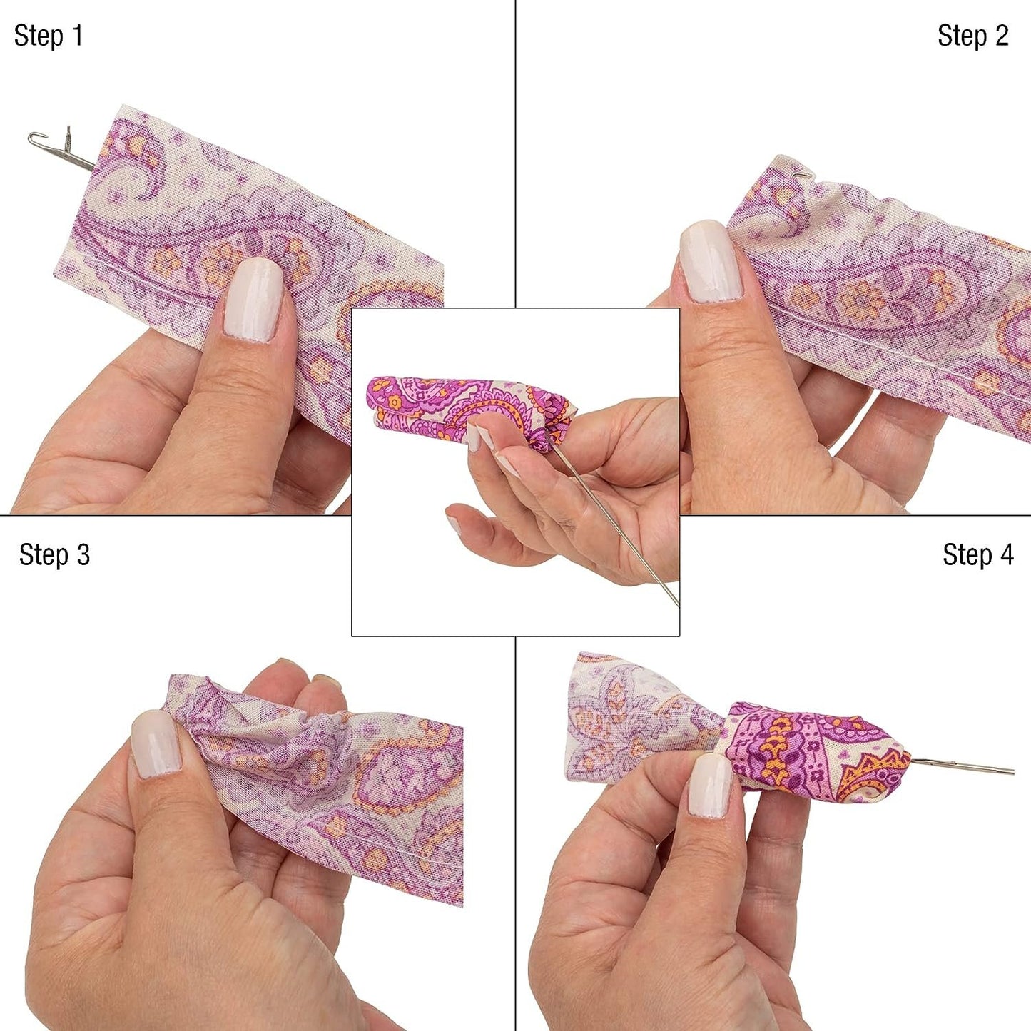 SINGER Drawstring Threader and Sewing Loop Turner Tool Set Medium