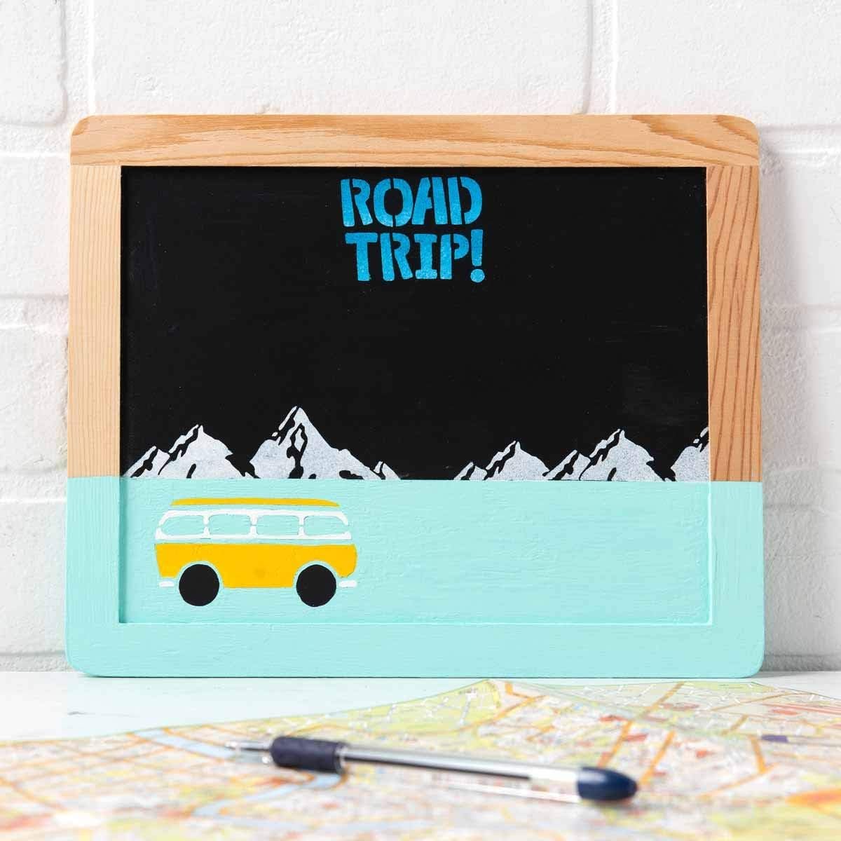 Double-Sided Chalkboard