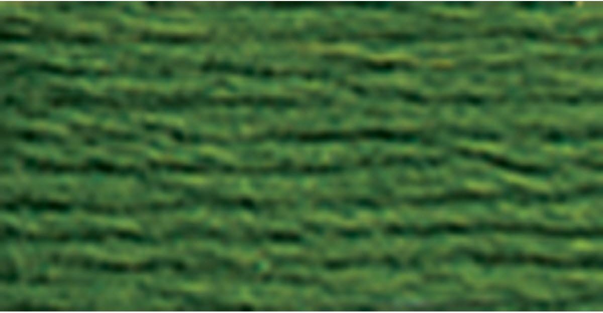 DMC Pearl Cotton Ball Size 8 87yd, Very Dark Parrot Green