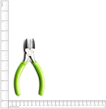 4469 Cousin Nylon Jaw Craft and Jewelry Pliers Green 5 1/2" 1