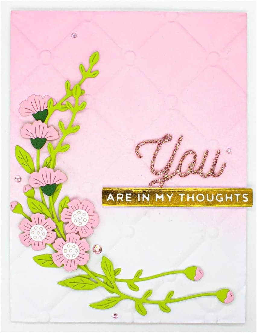 SPELLBINDERS PAPERCRAFTS, INC Tufted 3D Embossing Folder
