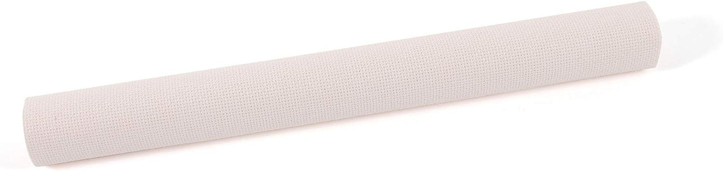 DMC GD1436-5625 Classic Reserve Gold Label Aida Fabric Box, Pink, 14 Count