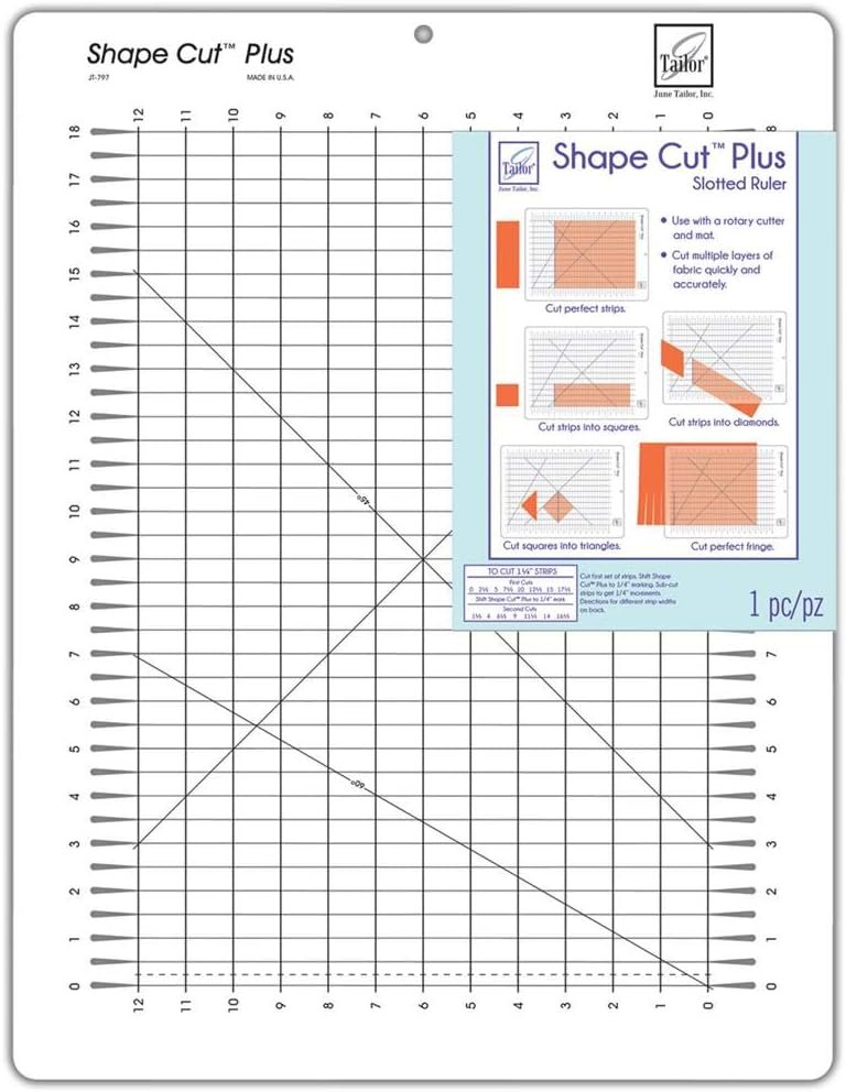 June Tailor Shape Cut Plus Ruler